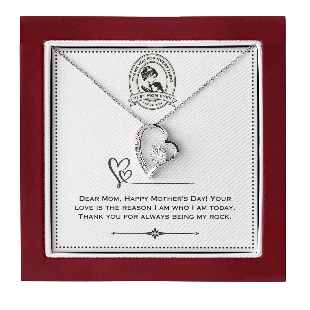 JGF Jewelry Gifts for Family - Mothers Day Gifts for Grandma from Grandson