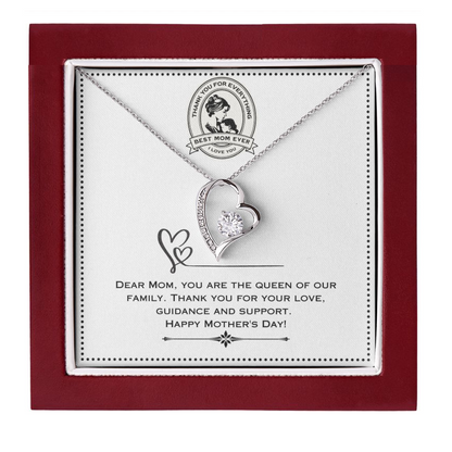 JGF Jewelry Gifts for Family - Mothers Day Necklace for Bonus Mom