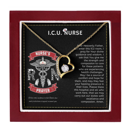 JGF Jewelry Gifts for Family | ICU Nurse Gifts | Nurse Necklace For Women Sterling Silver
