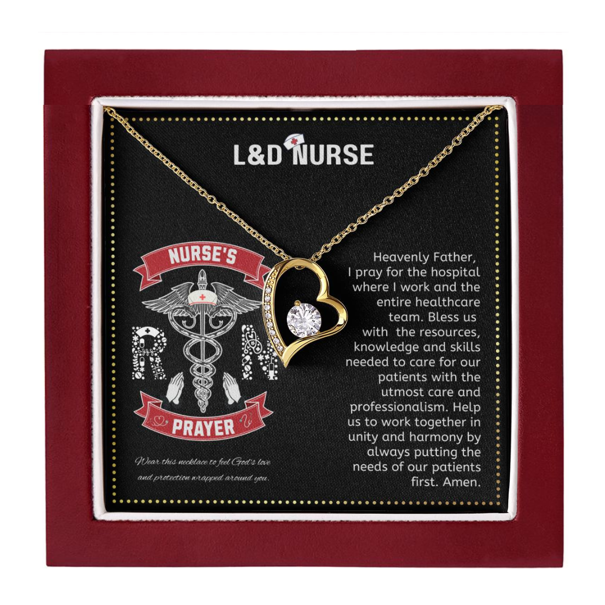 JGF Jewelry Gifts for Family Nurses Labor And Delivery