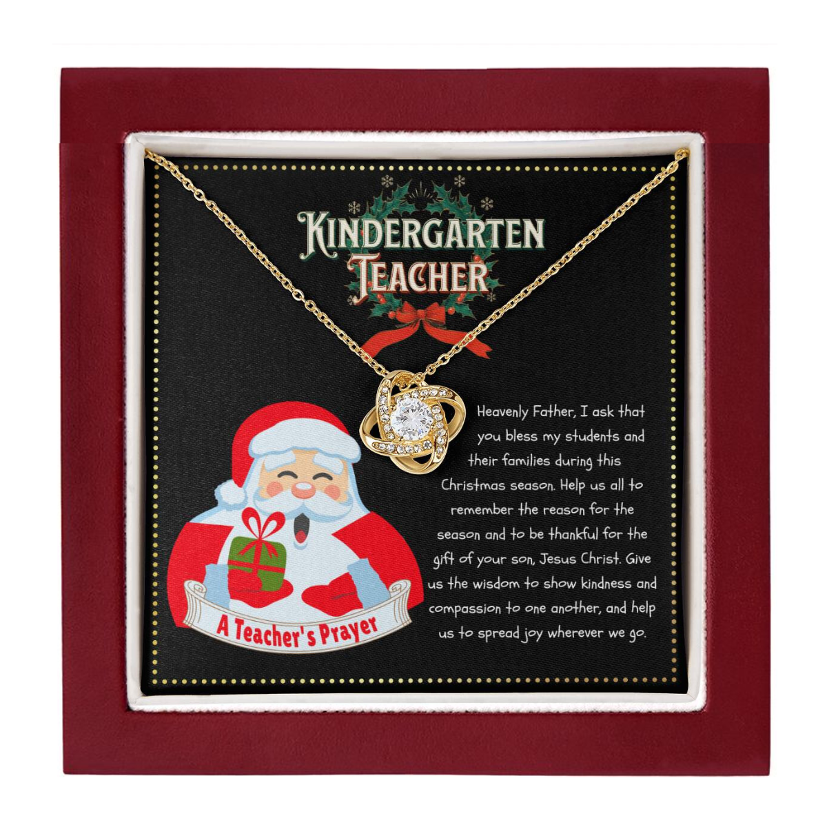 JGF Jewelry Gifts for Family Kindergarten Teacher Appreciation Christmas Gifts Ideas For Women Cats