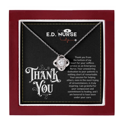 JGF Jewelry Gifts for Family | Thank You ER ED Nurse Gifts | Emergency Department Room Nurse Gifts