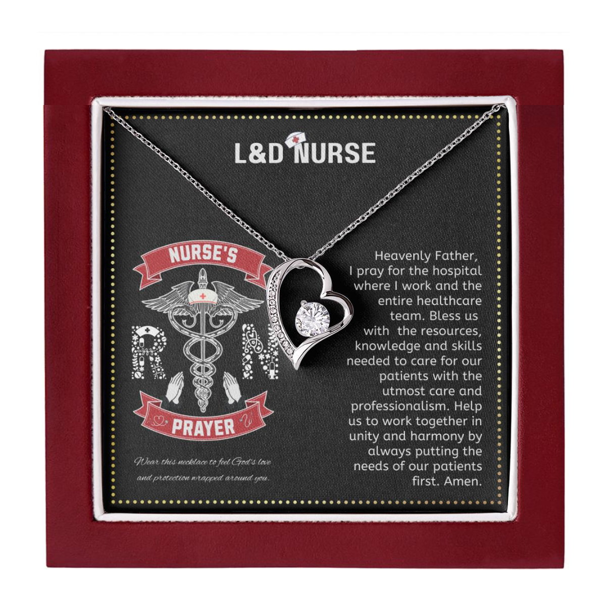 JGF Jewelry Gifts for Family Nurses Labor And Delivery