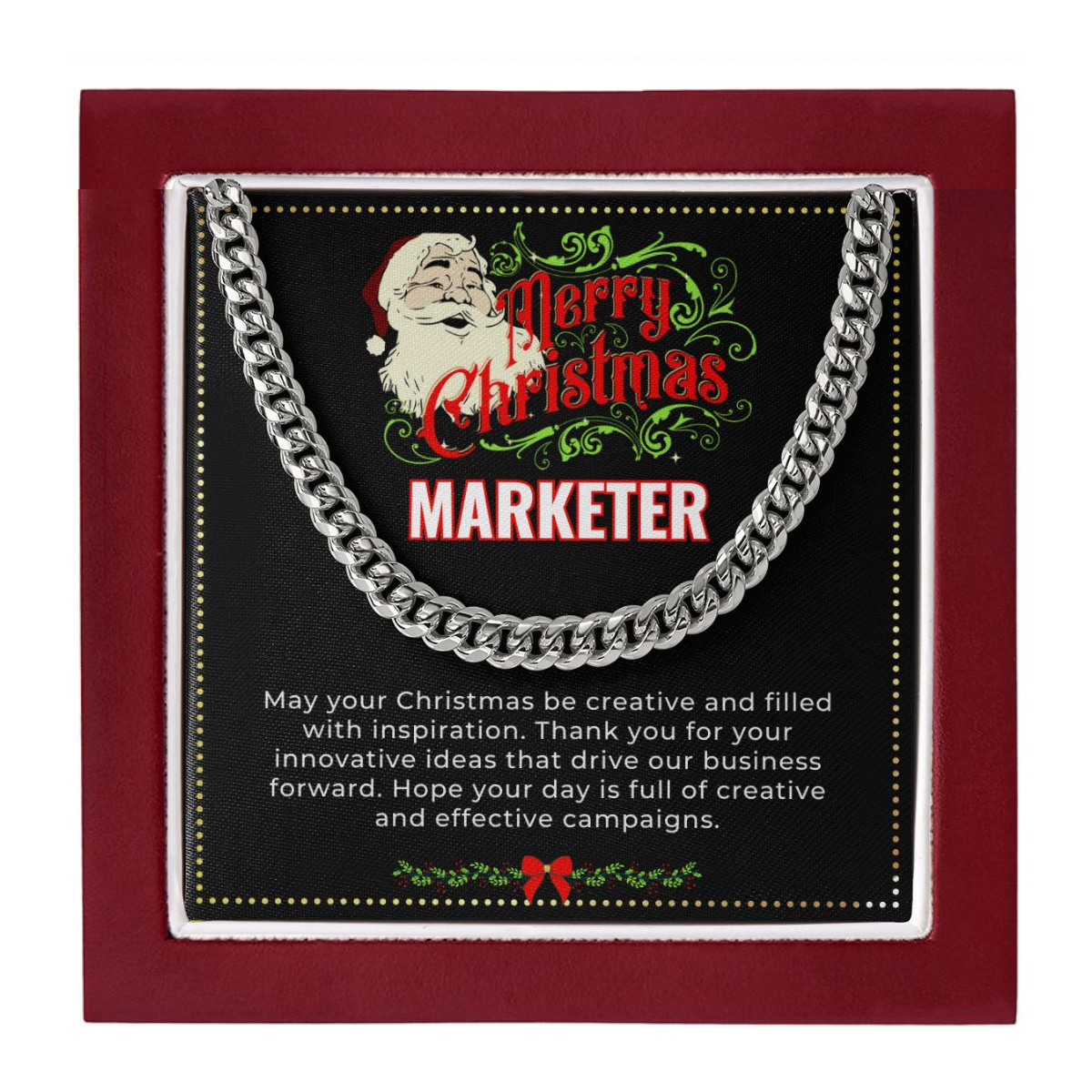 JGF Jewelry Gifts for Family | Social Media Marketing Influencer Gifts For Marketer On Christmas