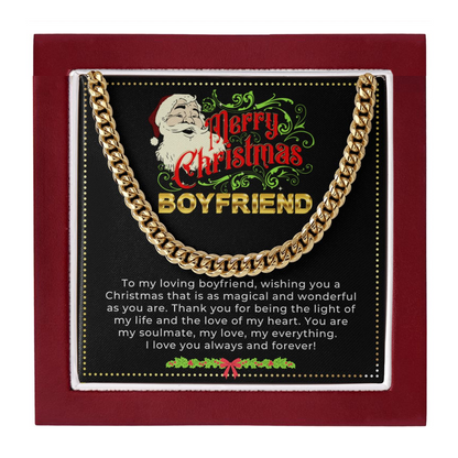 JGF Jewelry Gifts for Family | Christmas Gifts For Your Boyfriend Teen | Boyfriend Gift Basket Ideas | Stainless Steel Chain Necklace