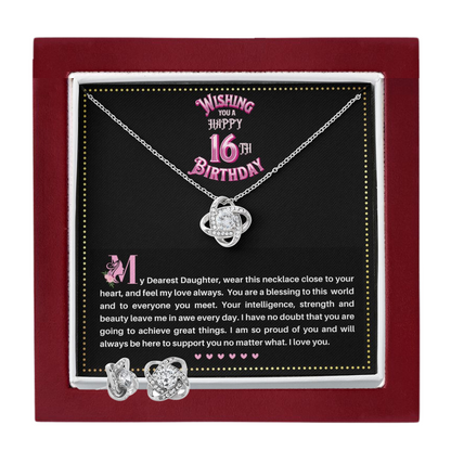 JGF Jewelry Gifts for Family | Sweet 16 Girls Birthday Gift Ideas For 16th Birthday | Gifts For 16 Year Old Girl Friend Necklace