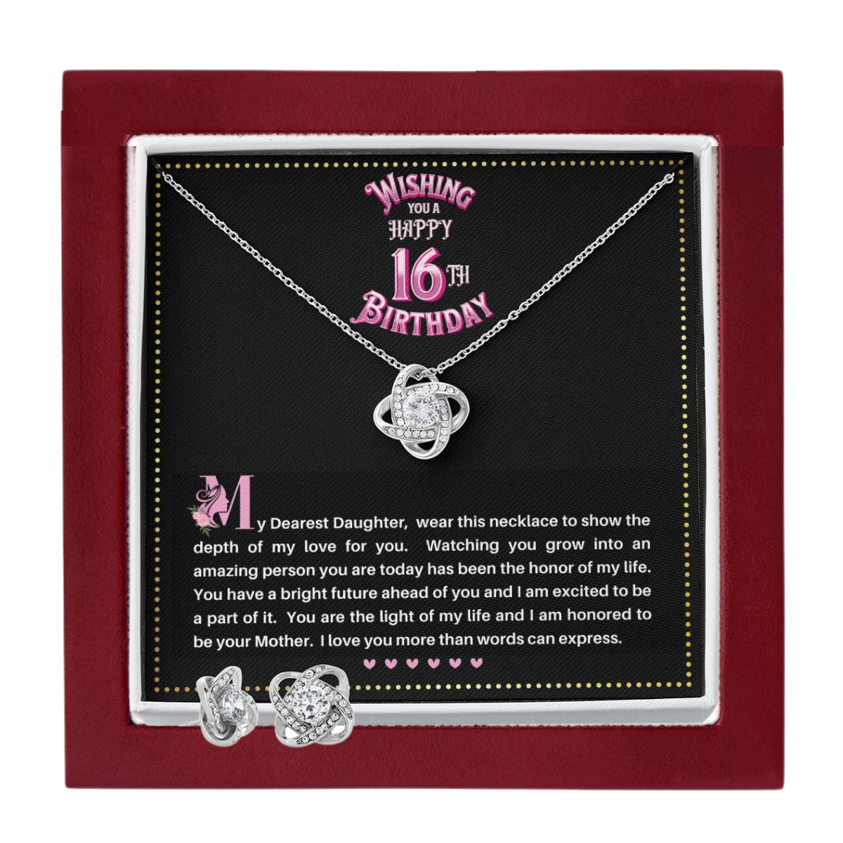 JGF Jewelry Gifts for Family | 16 Gifts Set For Sweet 16th Birthday For Girls | 16 Year Old Girl Birthday Gift Ideas
