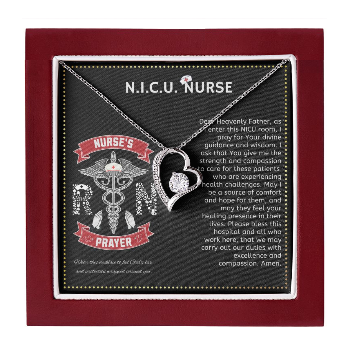 JGF Jewelry Gifts for Family | NICU Nurse Essentials For Work | Cute Gifts For NICU Nurse