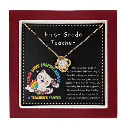 JGF Jewelry Gifts for Family First Grade Classroom Essentials A Prayer For Teachers 1st Mush Haves
