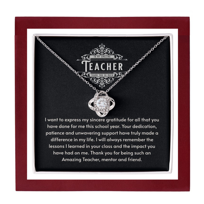 JGF Jewelry Gifts for Family Sterling Silver Necklace as Thank You Farewell Gifts for High School Mentor Teachers…