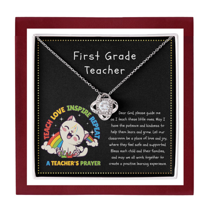 JGF Jewelry Gifts for Family First Grade Classroom Essentials A Prayer For Teachers 1st Mush Haves