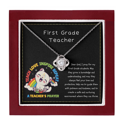 JGF Jewelry Gifts for Family Cat Themed Teacher Appreciation Gifts First 1st Grade 1 For Teachers