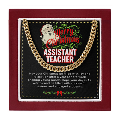 JGF Jewelry Gifts for Family | Male Teacher Assistant Gifts From Student | Sterling Silver Necklace Christmas Gifts For Men