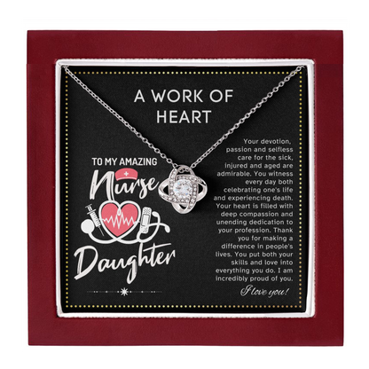 JGF Jewelry Gifts for Family | My Daughter Is A Nurse Practitioner | Rn Nurse Graduation Gift For Daughter