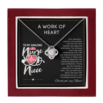 JGF Jewelry Gifts for Family | My Niece Is A Nurse | Birthday Gift For Niece Adult From Aunt And Uncle