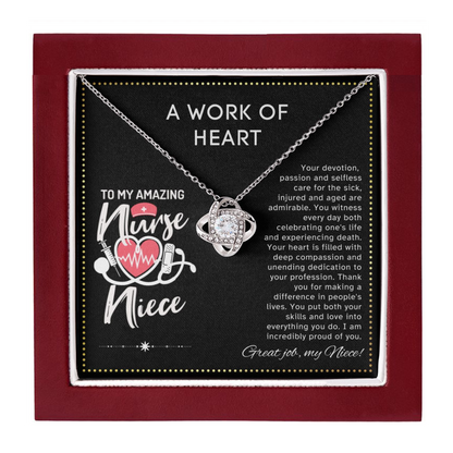 JGF Jewelry Gifts for Family | My Niece Is A Nurse | Birthday Gift For Niece Adult From Aunt And Uncle