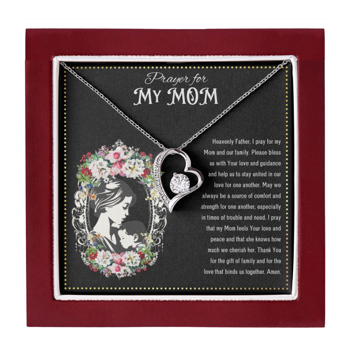 JGF Jewelry Gifts for Family | Prayer Partner Gifts For Women | Happy Birthday Mom Gifts From Daughter And Daughter Jewelry