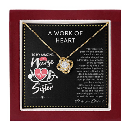 JGF Jewelry Gifts for Family | My Sister Graduated Nursing School | Nurse Appreciation Gifts For Sister