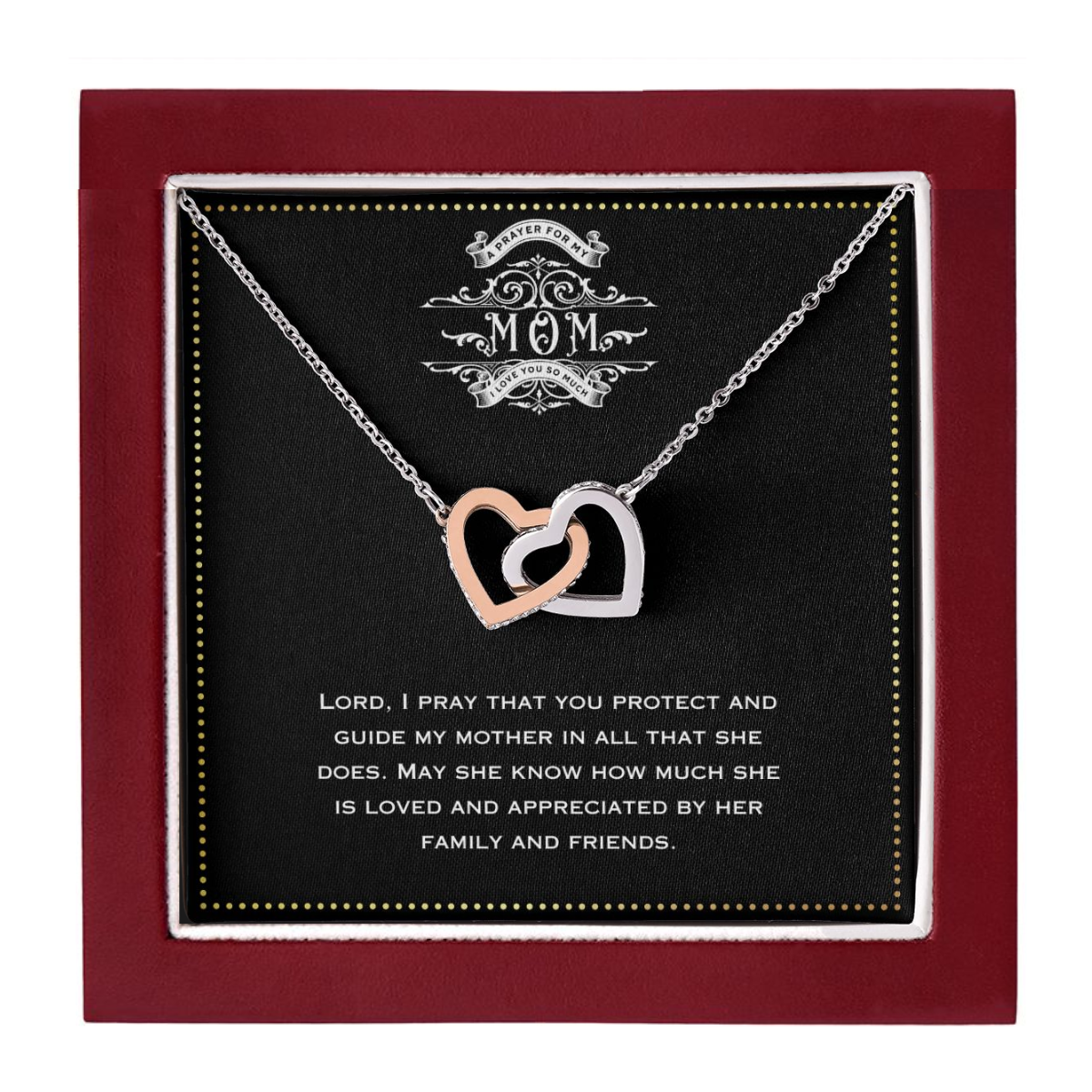 JGF Jewelry Gifts for Family - Casual Sterling Silver Heart Shape Necklace For Women Mothers Day Gift For Step Mother In Law