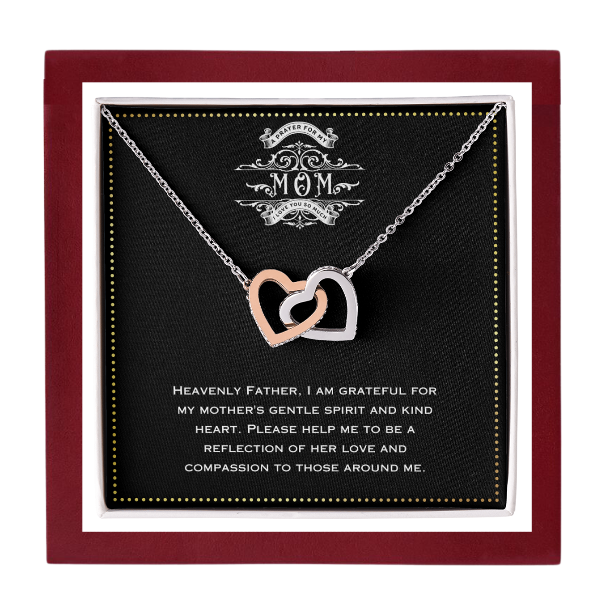 JGF Jewelry Gifts for Family - Sterling Silver Heart Choker Necklace For Pregnant Women On Mothers Day From Young Son