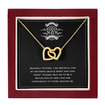 JGF Jewelry Gifts for Family - Sterling Silver Heart Choker Necklace For Pregnant Women On Mothers Day From Young Son