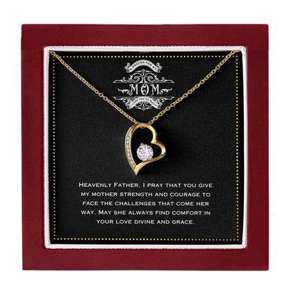 JGF Jewelry Gifts for Family | Basket Gift Set Items Birthday for Sister with Necklace | Prayer for Mom Far Away from Home