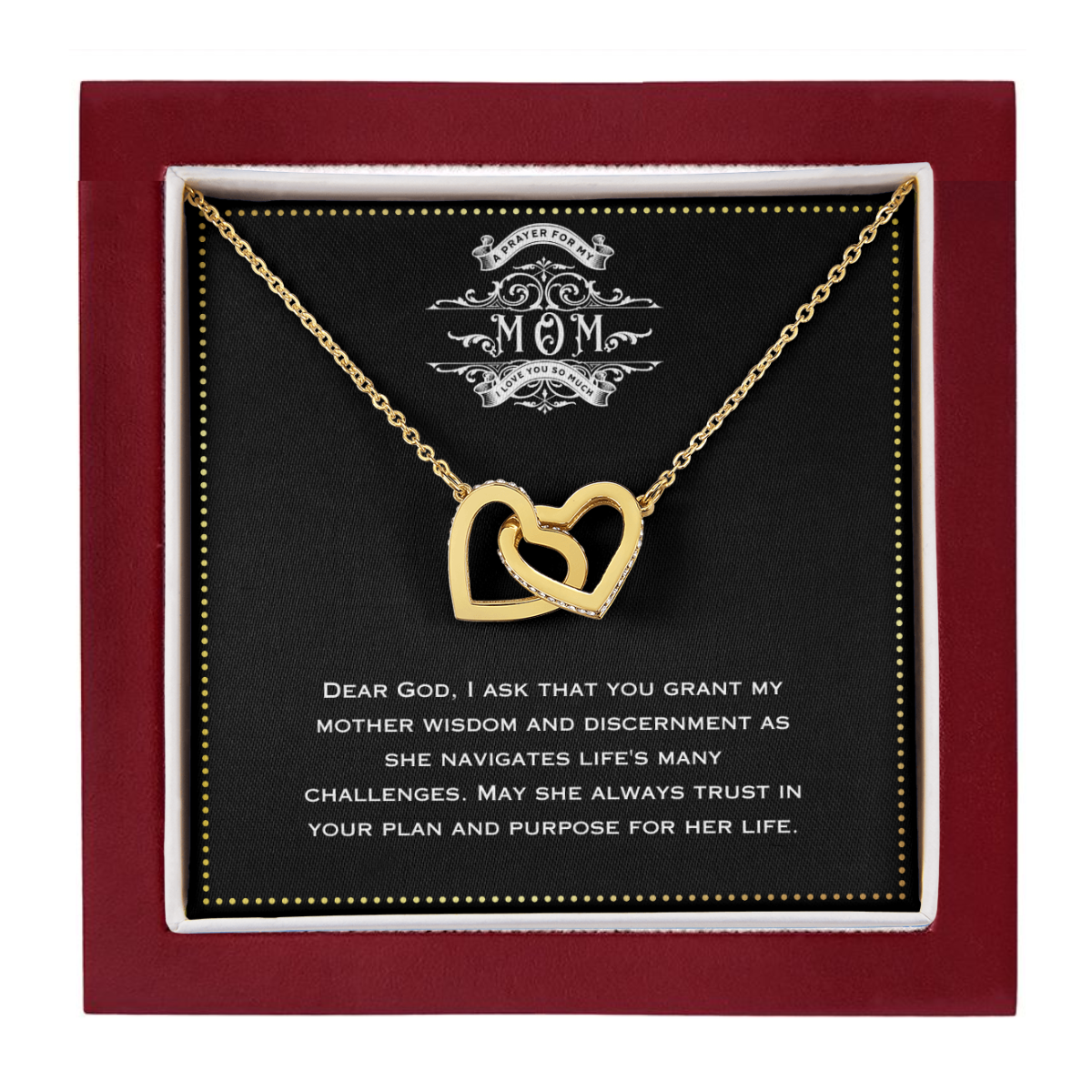 JGF Jewelry Gifts for Family - Simple Silver Heart Necklace Gift For Aunt Mom From Niece And Nephew