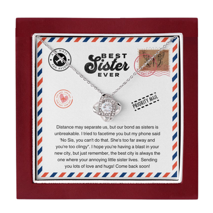 JGF Jewelry Gifts for Family |Birthday Gifts For Best Sister Far Away | Sterling Silver Necklace For Women