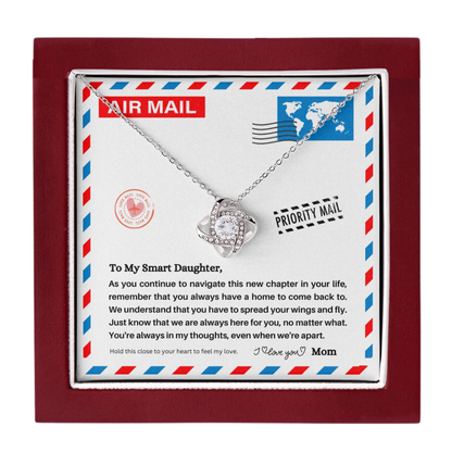 JGF Jewelry Gifts for Family | Birthday Gifts For Daughter Far Away | Sterling Silver Necklace For Women