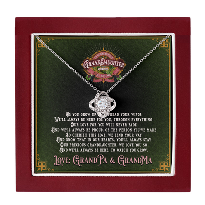 JGF Jewelry Gifts for Family: Granddaughter Necklace Gifts From Grandma | Grandmother And Or Grandpa | Grandfather