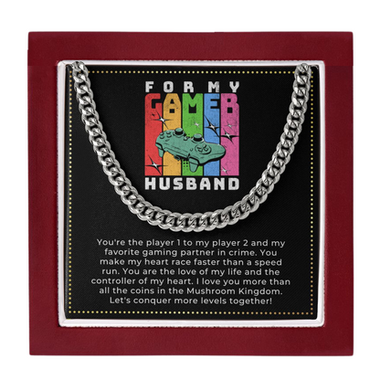 JGF Jewelry Gifts for Family | Husband Gift From Wife 5 Years Wedding |  Gamer Husband Birthday Gift