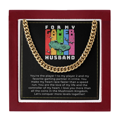 JGF Jewelry Gifts for Family | Husband Gift From Wife 5 Years Wedding |  Gamer Husband Birthday Gift