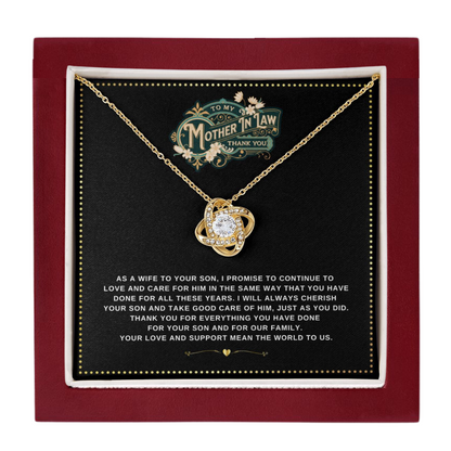 JGF Jewelry Gifts for Family | Mother of the Groom Birthday Gift from Daughter In Law Cubic Zirconia Silver Necklace