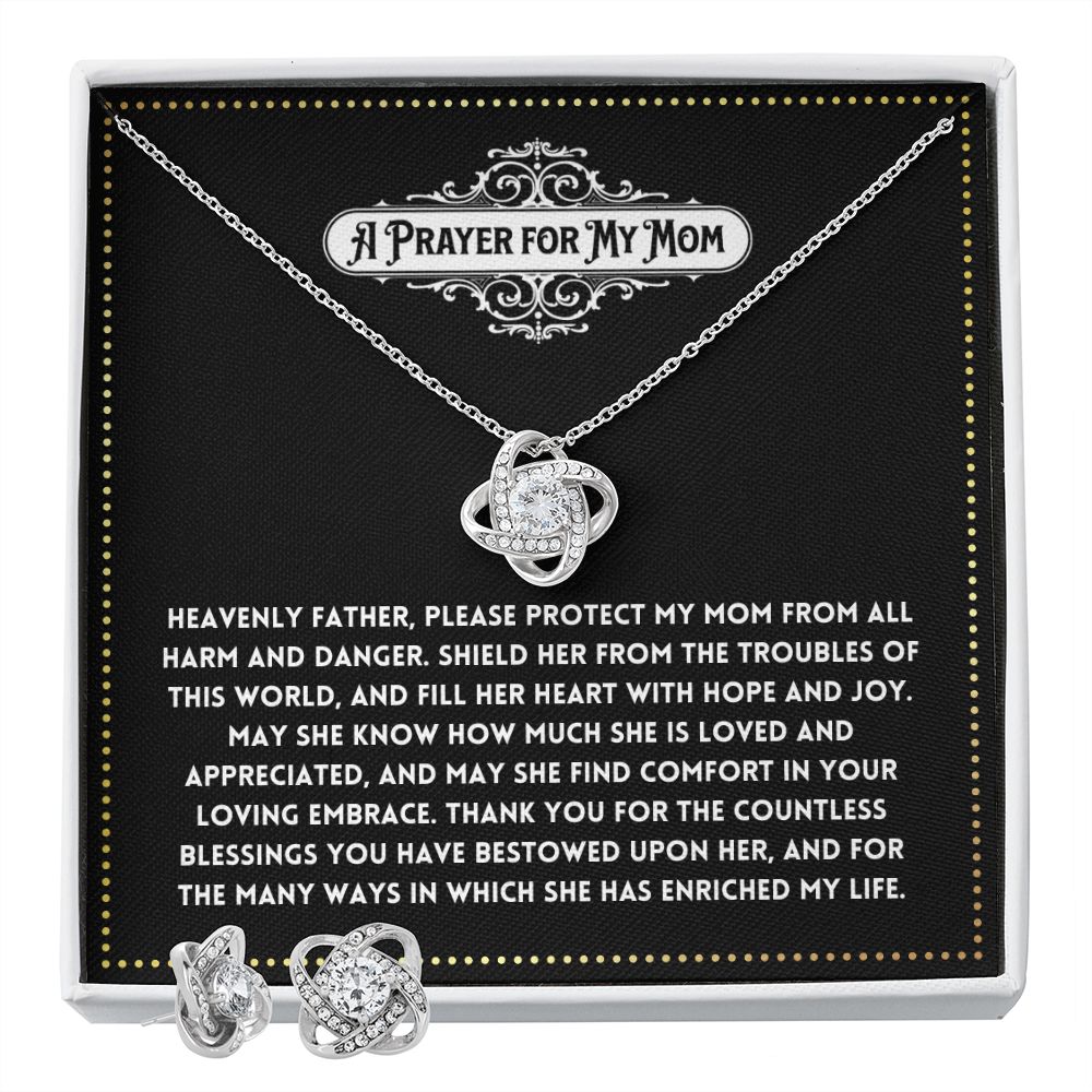 JGF Jewelry Gifts for Family - Prayer for My Mom Mothers Day Alternative Gift Ideas