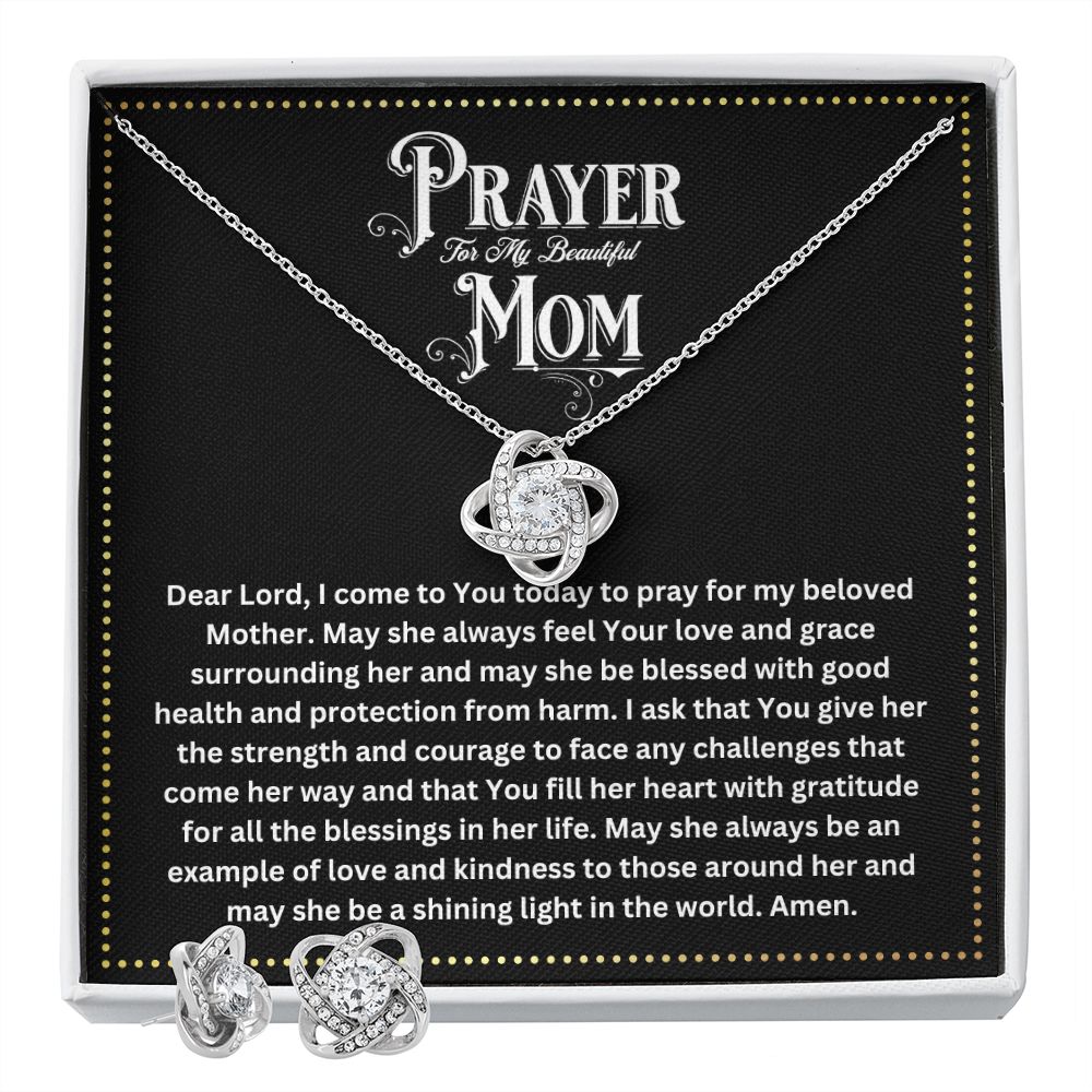 JGF Jewelry Gifts for Family | Basket Gift Set Items Birthday for Sister with Necklace | Prayer for Mom Far Away from Home to Send Love