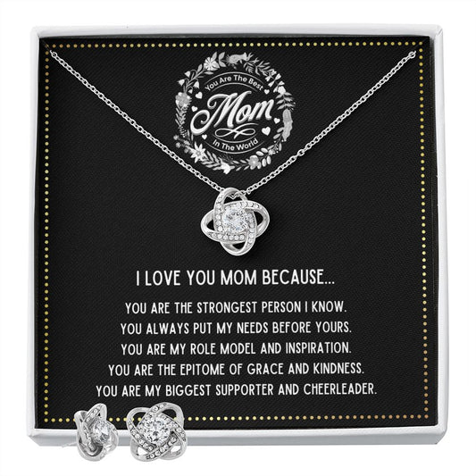 JGF Jewelry Gifts for Family - Mothers Day Jewelry Set Gifts for Nana from Grandson and Granddaughter