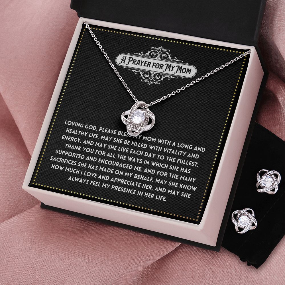 JGF Jewelry Gifts for Family - Prayer for Good Health Gift for Mom from Daughter and Son
