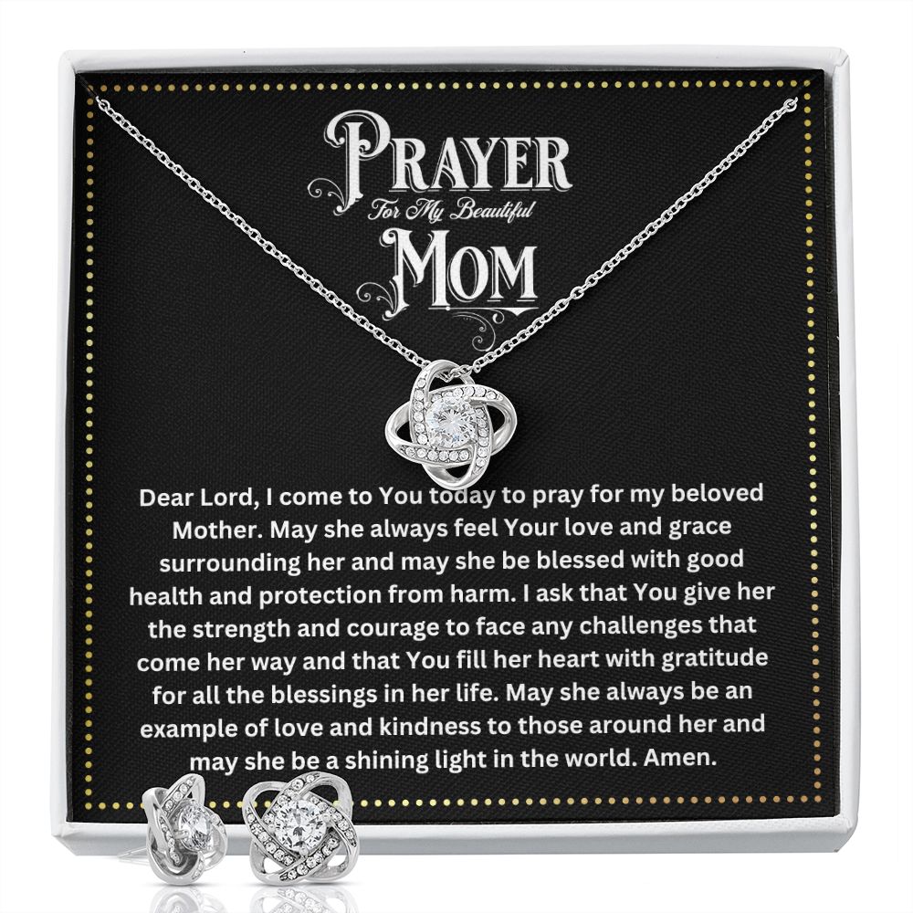 JGF Jewelry Gifts for Family | Basket Gift Set Items Birthday for Sister with Necklace | Prayer for Mom Far Away from Home to Send Love