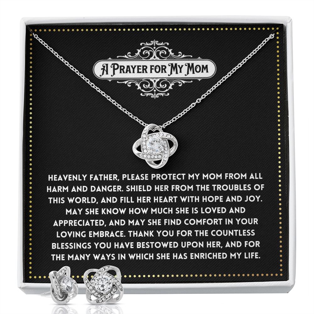 JGF Jewelry Gifts for Family - Prayer for My Mom Mothers Day Alternative Gift Ideas