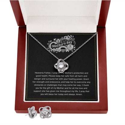 JGF Jewelry Gifts for Family | Necklace and Earrings Jewelry Set for Women | Happy Mothers Day Gift Box Items Set Ideas