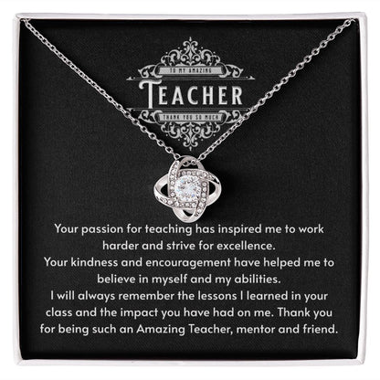 JGF Jewelry Gifts for Family Cubic Zirconia Crystal Necklace Jewelry GITS for Last Day of School for Teachers