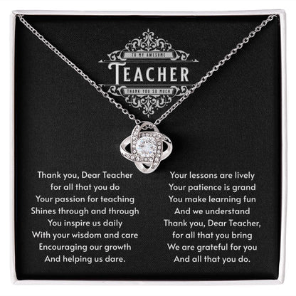 JGF Jewelry Gifts for Family Sterling Silver Pendant Necklace Gift Box Basket Items Ideas for Teachers as Appreciation