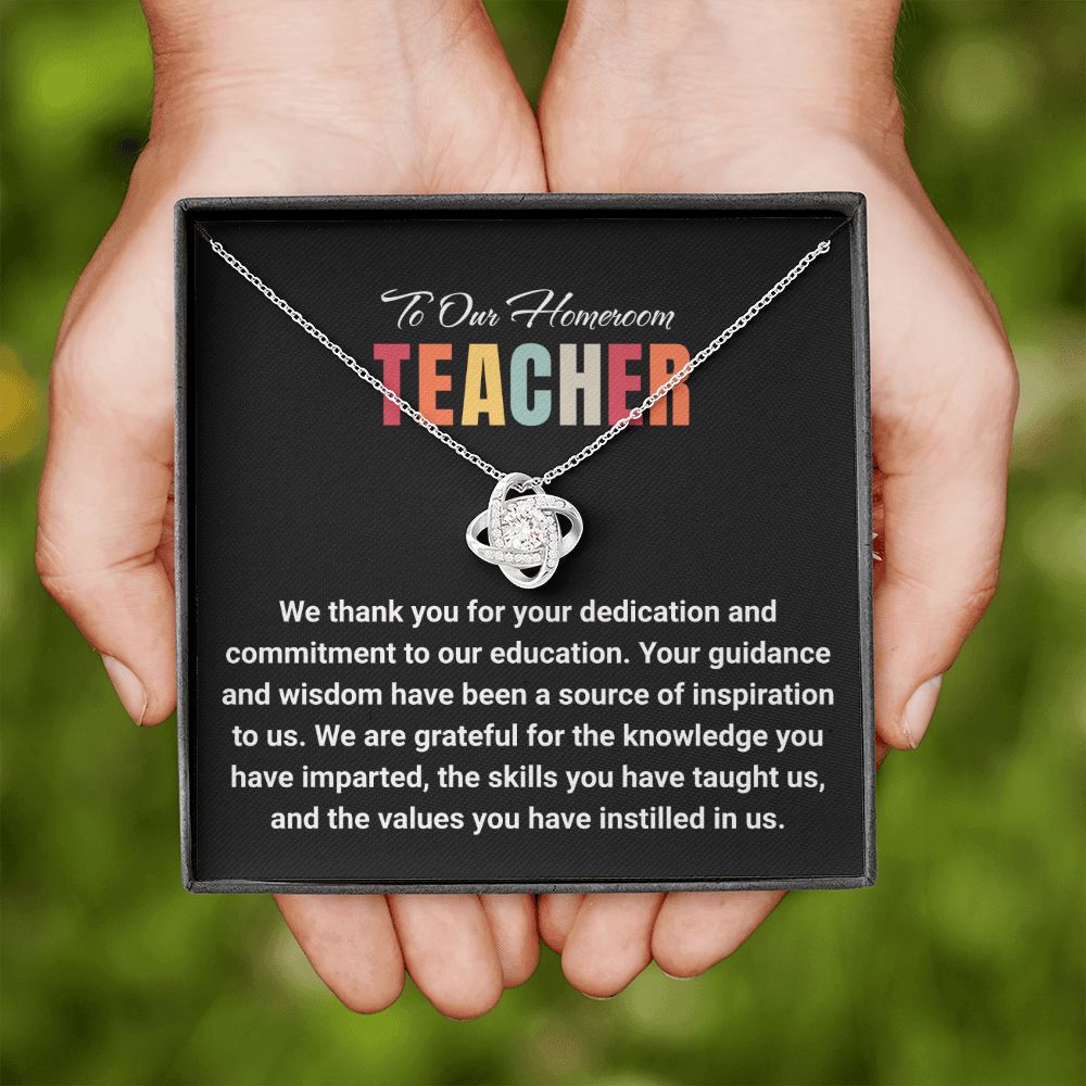 JGF Jewelry Gifts for Family: Thank You Teacher Appreciation Farewell End of Year Necklace Gift from Students