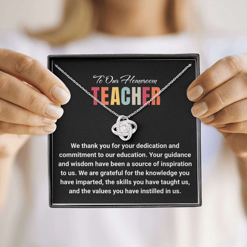 JGF Jewelry Gifts for Family: Thank You Teacher Appreciation Farewell End of Year Necklace Gift from Students