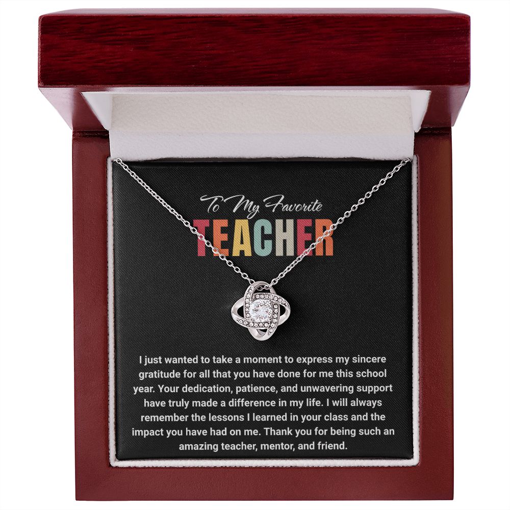 JGF Jewelry Gifts for Family: Sterling Silver Necklace as Thank You Farewell Gifts for High School Mentor Teachers