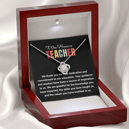 JGF Jewelry Gifts for Family: Thank You Teacher Appreciation Farewell End of Year Necklace Gift from Students