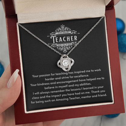 JGF Jewelry Gifts for Family Cubic Zirconia Crystal Necklace Jewelry GITS for Last Day of School for Teachers