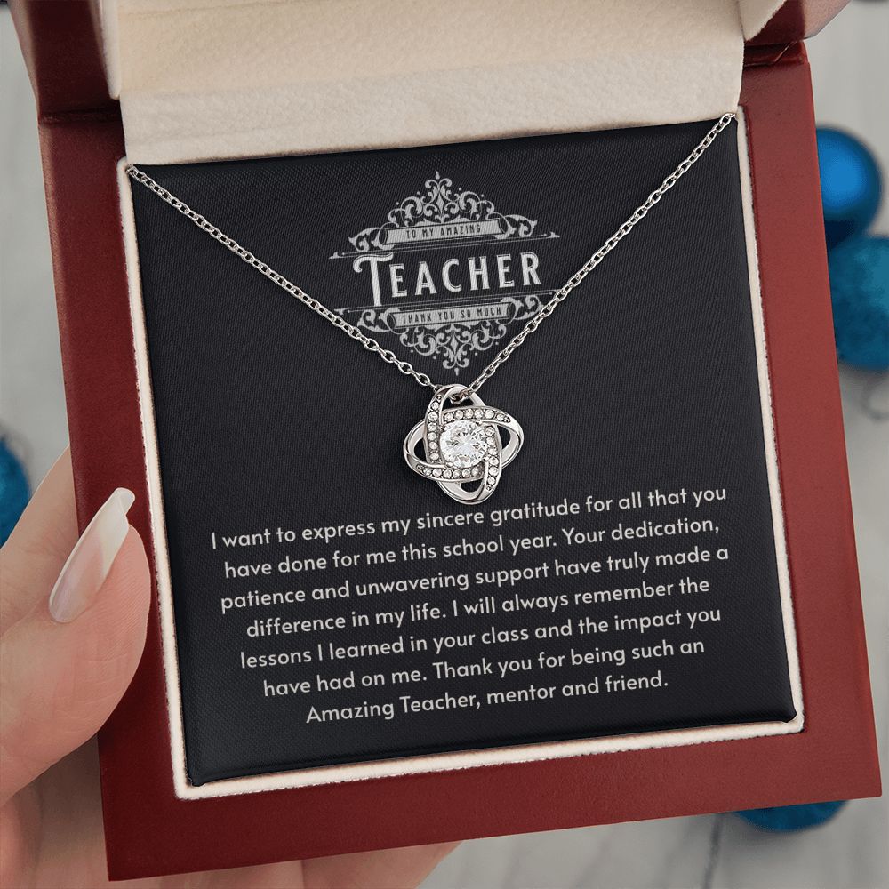 JGF Jewelry Gifts for Family Sterling Silver Necklace as Thank You Farewell Gifts for High School Mentor Teachers…