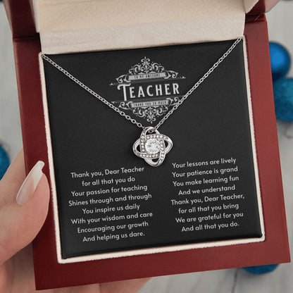JGF Jewelry Gifts for Family Sterling Silver Pendant Necklace Gift Box Basket Items Ideas for Teachers as Appreciation