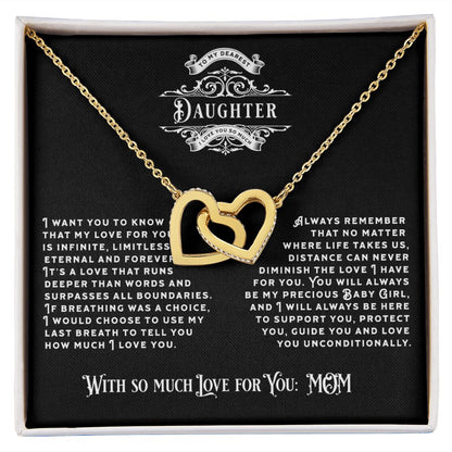 JGF Jewelry Gifts for Family: Beautiful Daughter Gifts from Mom Necklace Sterling Silver Necklace with Heart Pendant